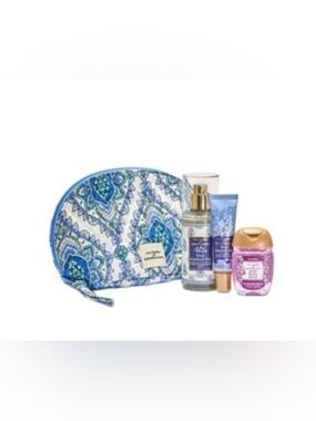 BATH & BODY WORKS x VERA BRADLEY BLUE PAISLEY LIMITED EDITION GIFT SET